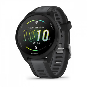 Умные часы Garmin Forerunner 165 черный с серым ремешком